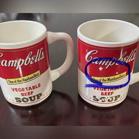 Campbell’s Vegetable Beef Soup Mug Set Of 2 - Picture 7 of 10